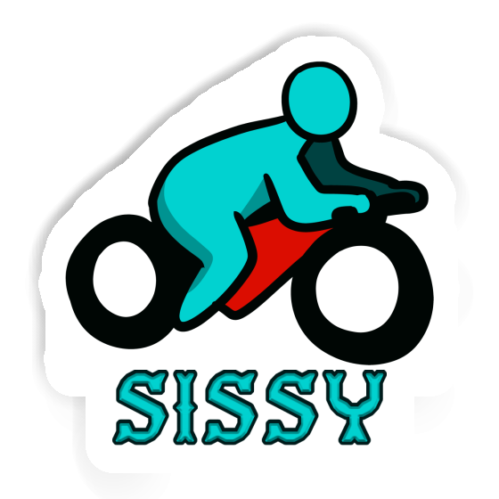 Sissy Autocollant Motocycliste Laptop Image