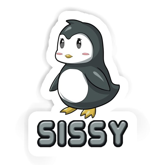 Sissy Autocollant Pingouin Notebook Image
