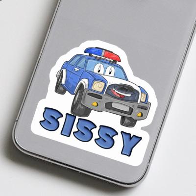 Sissy Autocollant Voiture de police Sissy Autocollant Voiture de police Image