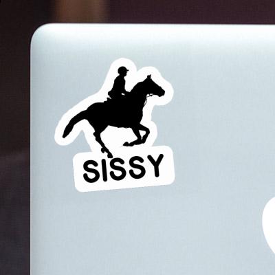 Sissy Autocollant Cavalière Sissy Autocollant Cavalière Image