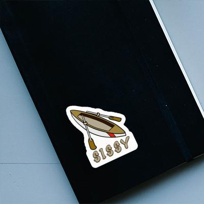 Sissy Autocollant Bateau à rames Notebook Sissy Autocollant Bateau à rames Notebook Image