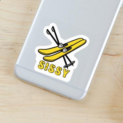 Autocollant Ski Sissy Image