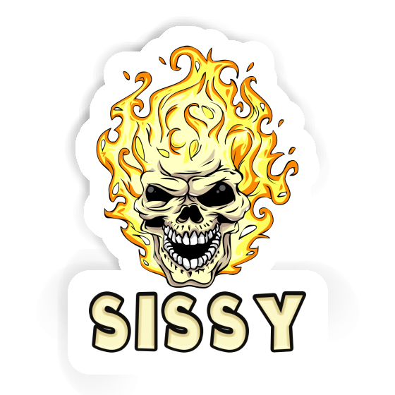 Skull Sticker Sissy Notebook Skull Sticker Sissy Gift package Image