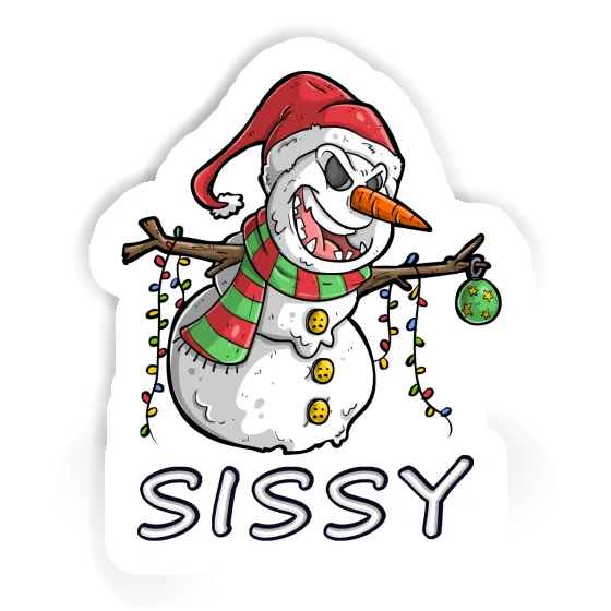 Bad Snowman Sticker Sissy Notebook Bad Snowman Sticker Sissy Gift package Image
