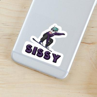Autocollant Sissy Snowboardeuse Autocollant Sissy Snowboardeuse Image