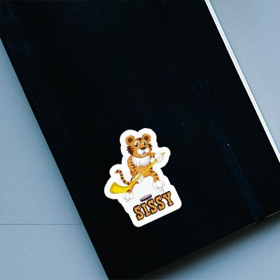 Tiger Sticker Sissy Laptop Tiger Sticker Sissy Laptop Image