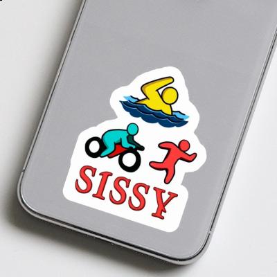 Sissy Autocollant Triathlète Notebook Sissy Autocollant Triathlète Gift package Image