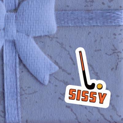 Autocollant Crosse d'unihockey Sissy Notebook Image