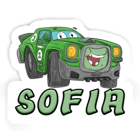 Autocollant Voiture Sofia Image