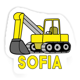 Autocollant Pelleteuse Sofia Image
