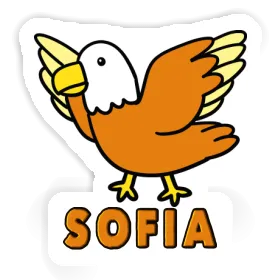 Aufkleber Vogel Sofia Image