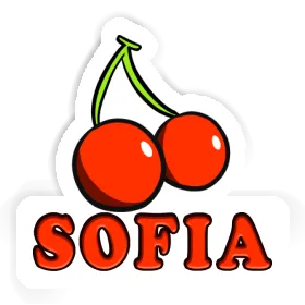 Autocollant Cerise Sofia Image