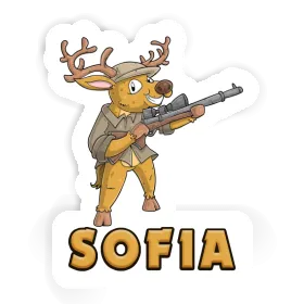 Autocollant Cerf Sofía Image