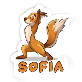 Sticker Squirrel Sofia Image