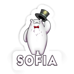 Autocollant Ours polaire Sofia Image