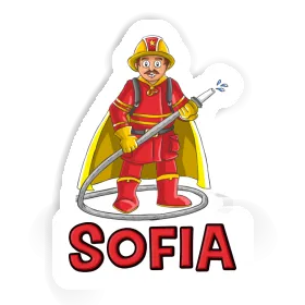 Autocollant Pompier Sofia Image