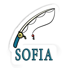Sofia Autocollant Canne à pêche Image