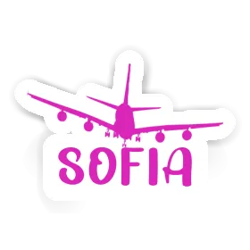 Avion Autocollant Sofia Image