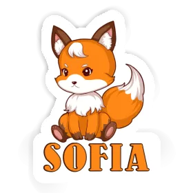Sofia Aufkleber Fuchs Image