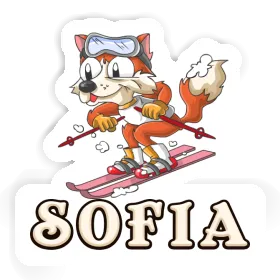 Aufkleber Sofia Skifuchs Image
