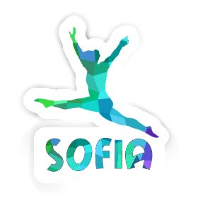 Sofia Autocollant Gymnaste Image