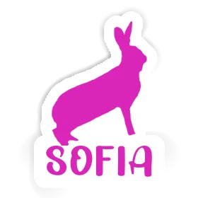 Autocollant Lapin Sofia Image