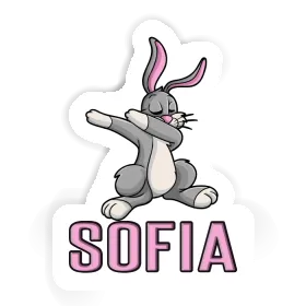 Autocollant Sofia Lapin Image