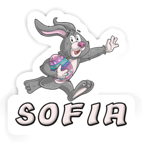 Lapin de Pâques Autocollant Sofia Image