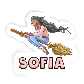 Sofia Autocollant Sorcière Image