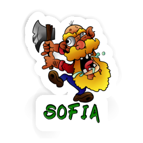 Sofia Autocollant Forestier Image