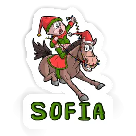 Autocollant Sofia Cheval Image