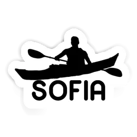 Sticker Sofia Kayaker Image