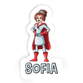 Infirmière Autocollant Sofia Image