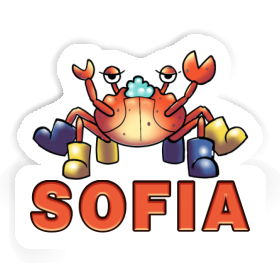 Aufkleber Krabbe Sofia Image