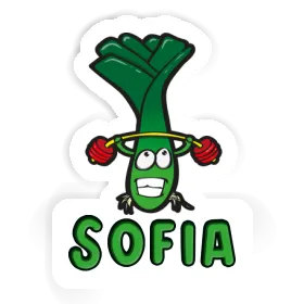 Sofia Sticker Leek Image