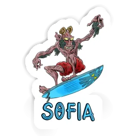 Sticker Surfer Sofia Image