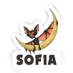 Autocollant Chauve-souris Sofia Image