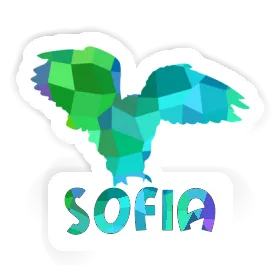 Eule Sticker Sofia Image