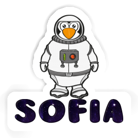 Astronaute Autocollant Sofia Image
