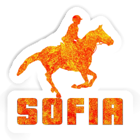 Cavalière Autocollant Sofia Image