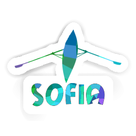 Autocollant Sofia Bateau à rames Image