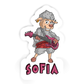 Sofia Autocollant Rockergirl Image
