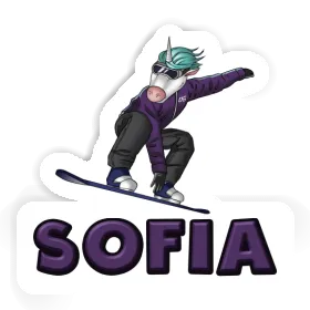 Autocollant Boardeuse Sofia Image