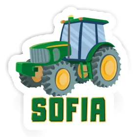 Tracteur Autocollant Sofía Image