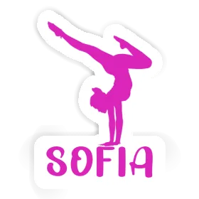 Sticker Sofia Yoga Woman Image