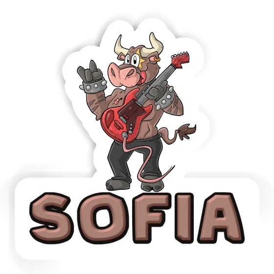 Autocollant Taureau rocker Sofia Notebook Autocollant Taureau rocker Sofia Gift package Image