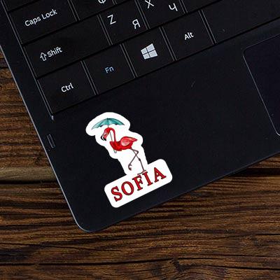 Sticker Flamingo Sofia Notebook Sticker Flamingo Sofia Gift package Image