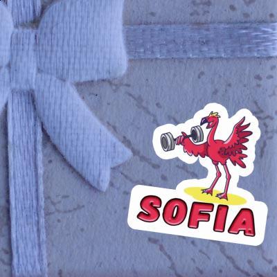 Sofia Autocollant Flamant rose Laptop Sofia Autocollant Flamant rose Laptop Image