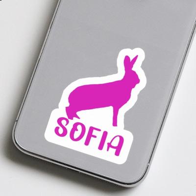 Autocollant Lapin Sofia Laptop Image