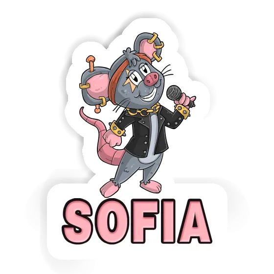 Autocollant Sofia Chanteuse Notebook Autocollant Sofia Chanteuse Notebook Image